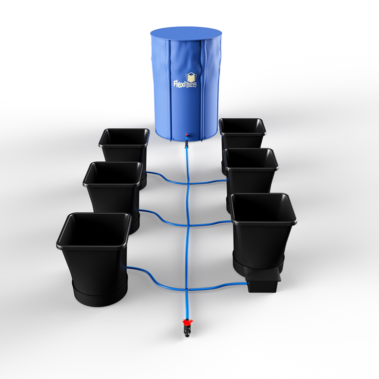 [10784] Autopot System, 1Pot XL 6 Töpfe (mit 100 l Flexi-Tank und Schlauch)