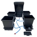 Autopot System, 1Pot 4 Töpfe 15 l (mit 47l Tank und Schlauch)