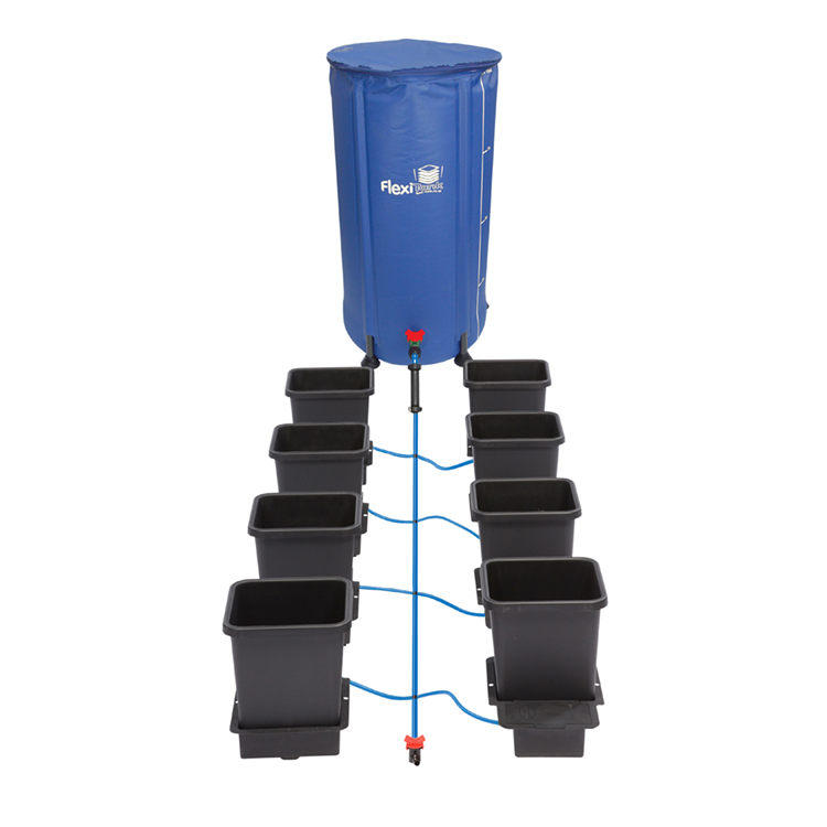[12608] Autopot System, 1Pot 8 Töpfe15 l (mit 100 l Flexi-Tank und Schlauch)