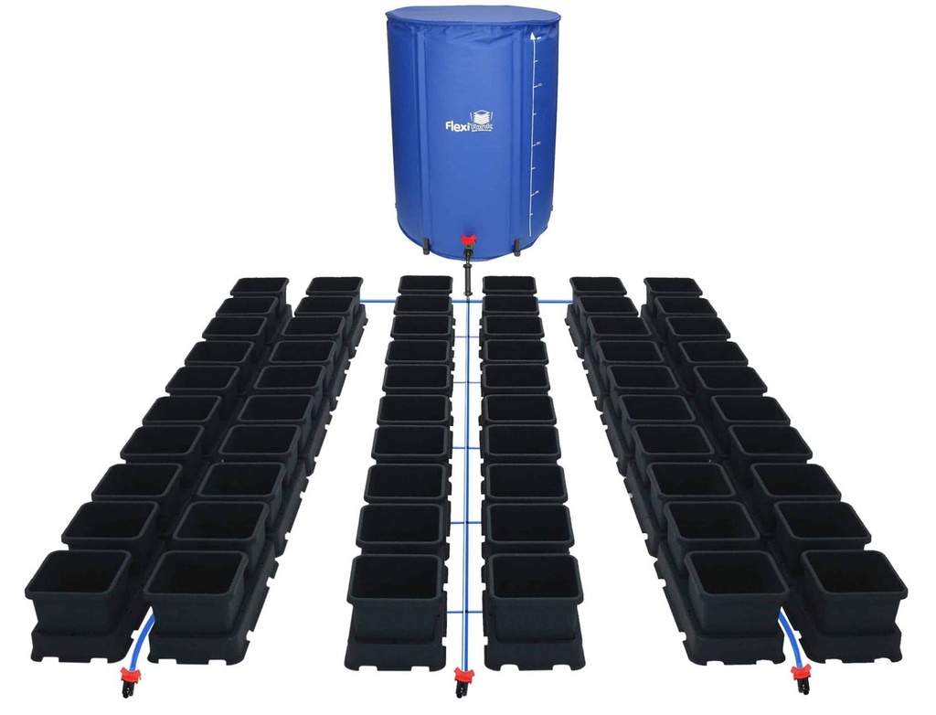 [15471] Autopot Komplettsystem, easy2grow 60 (60x 15l Töpfe mit 225 l Flexi-Tank und Schlauch)