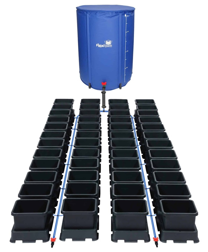 [15472] Autopot Komplettsystem, easy2grow 48 (48x 15l Töpfe mit 400 l Flexi-Tank und Schlauch)