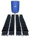 Autopot Komplettsystem, easy2grow 48 (48x 15l Töpfe mit 400 l Flexi-Tank und Schlauch)