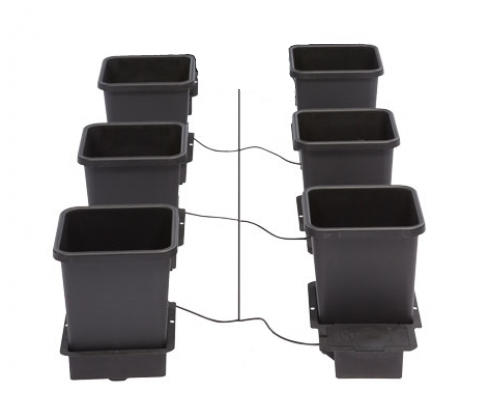 [15478] Autopot System, 1Pot 6 Töpfe 15l mit Schlauch ohne Tank