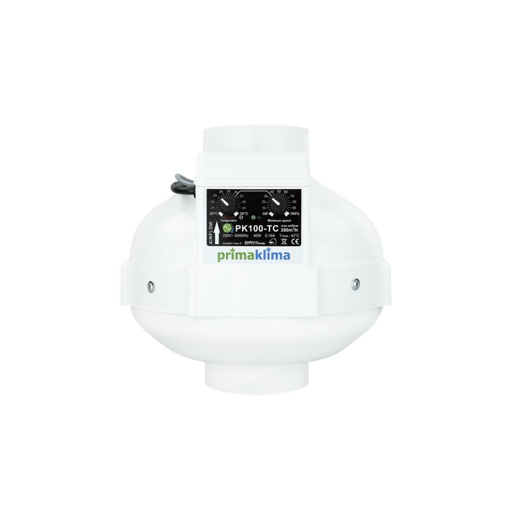 [10156] PrimaKlima PK100EC-TC (580m³/h) mit Temp. Kontrolle
