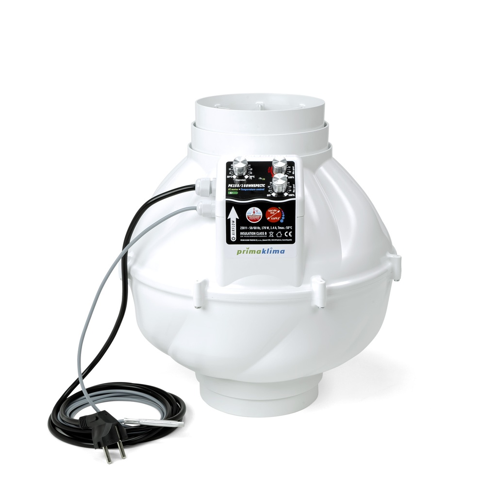 [10175] Prima Klima EC Whisperblower Temp.Controlled Max.950m³/h 150/160mm