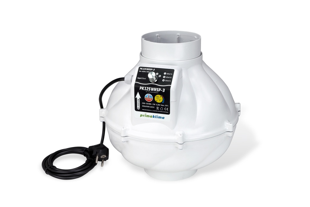 [10752] Prima Klima Whisperblower 3 Speed max.530m³/h 125mm