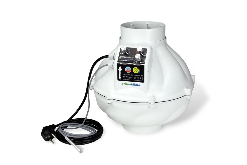 [11144] Prima Klima EC Whisperblower Temp. Controlled 800m³/h  PK125WHSP-ECTC