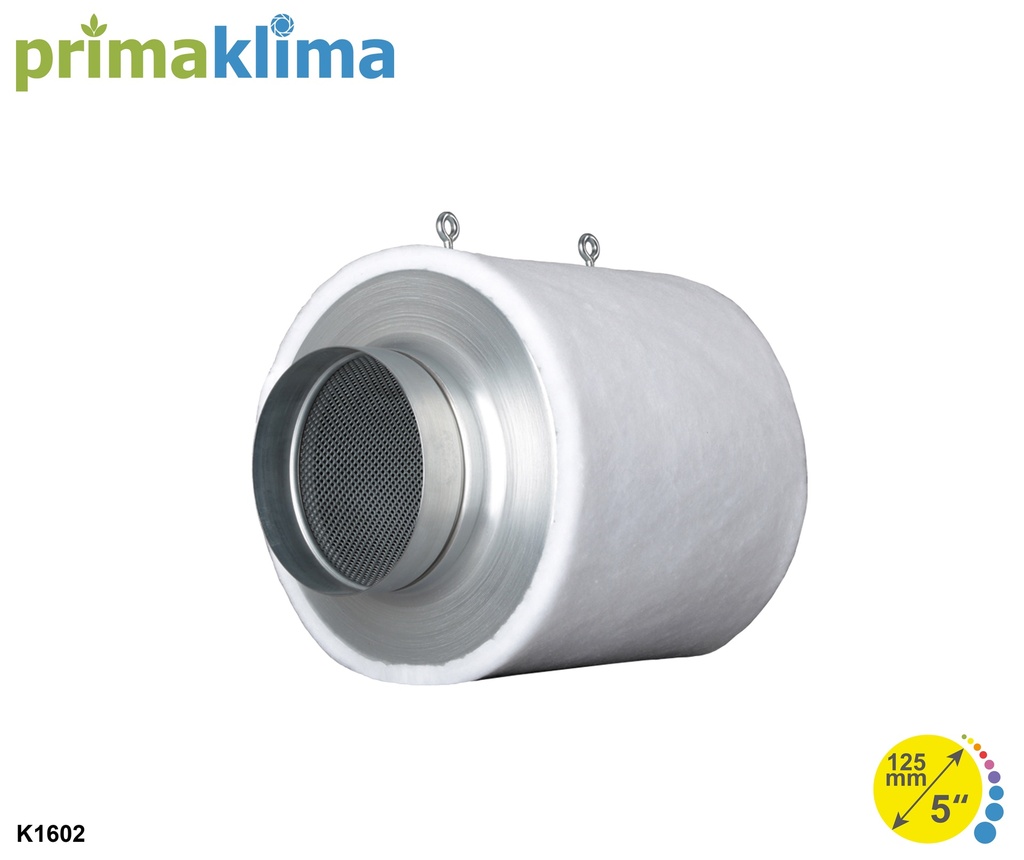 [11148] Prima Klima K1602 INDUSTRY Edition Carbon Filter 240m³/h 125mm Flansch