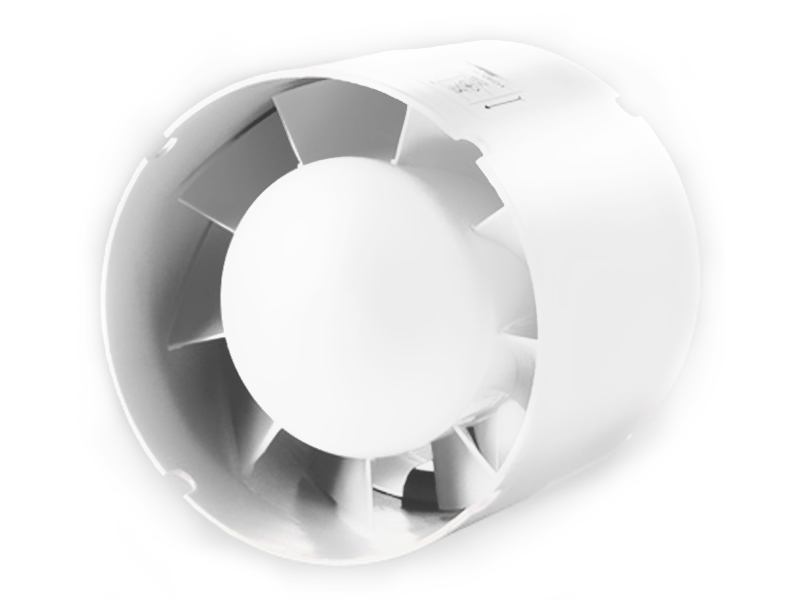 [11477] Taifun Axialventilator 107m3/h 100er Flansch