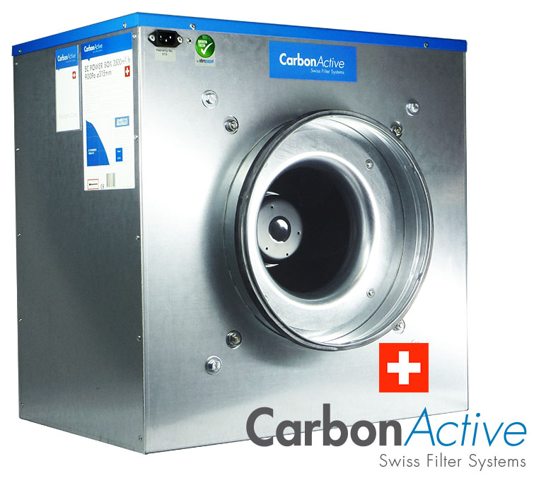 [11835] CarbonActive EC Silent Box 11000m³/h 500mm 1600 Pa 400V