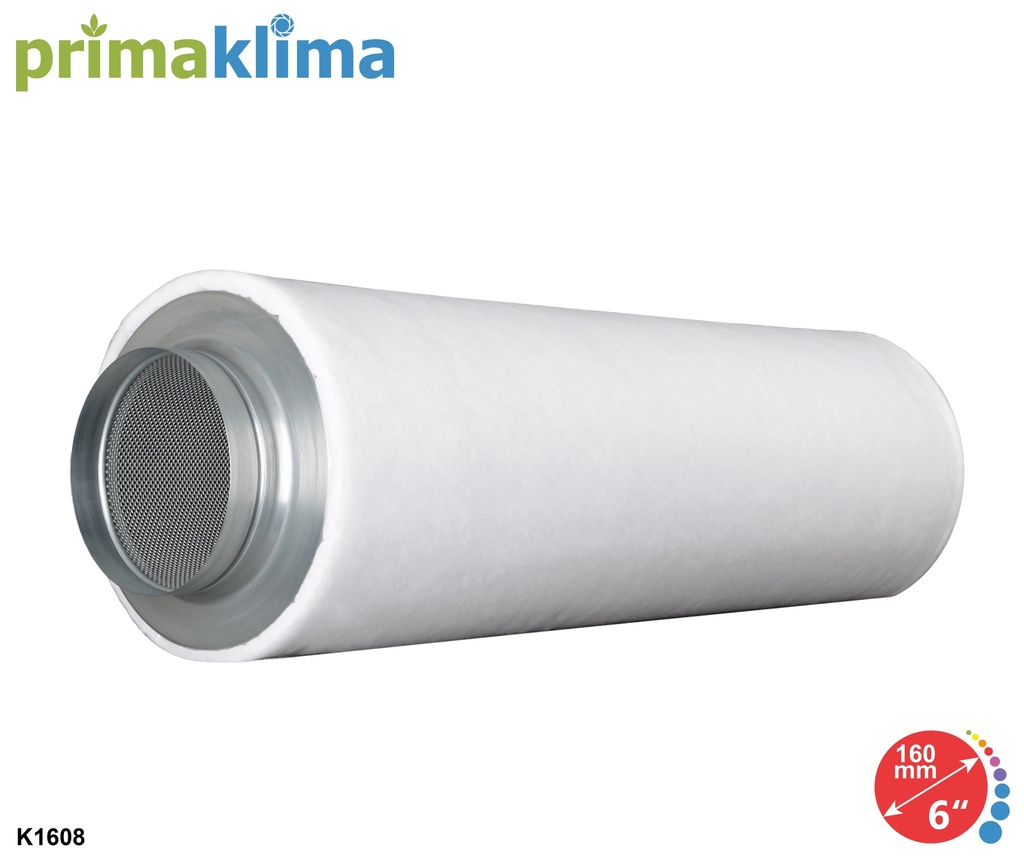 [12032] Prima Klima K1608 INDUSTRY Edition Carbon Filter 880m³/h 160mm Flansch