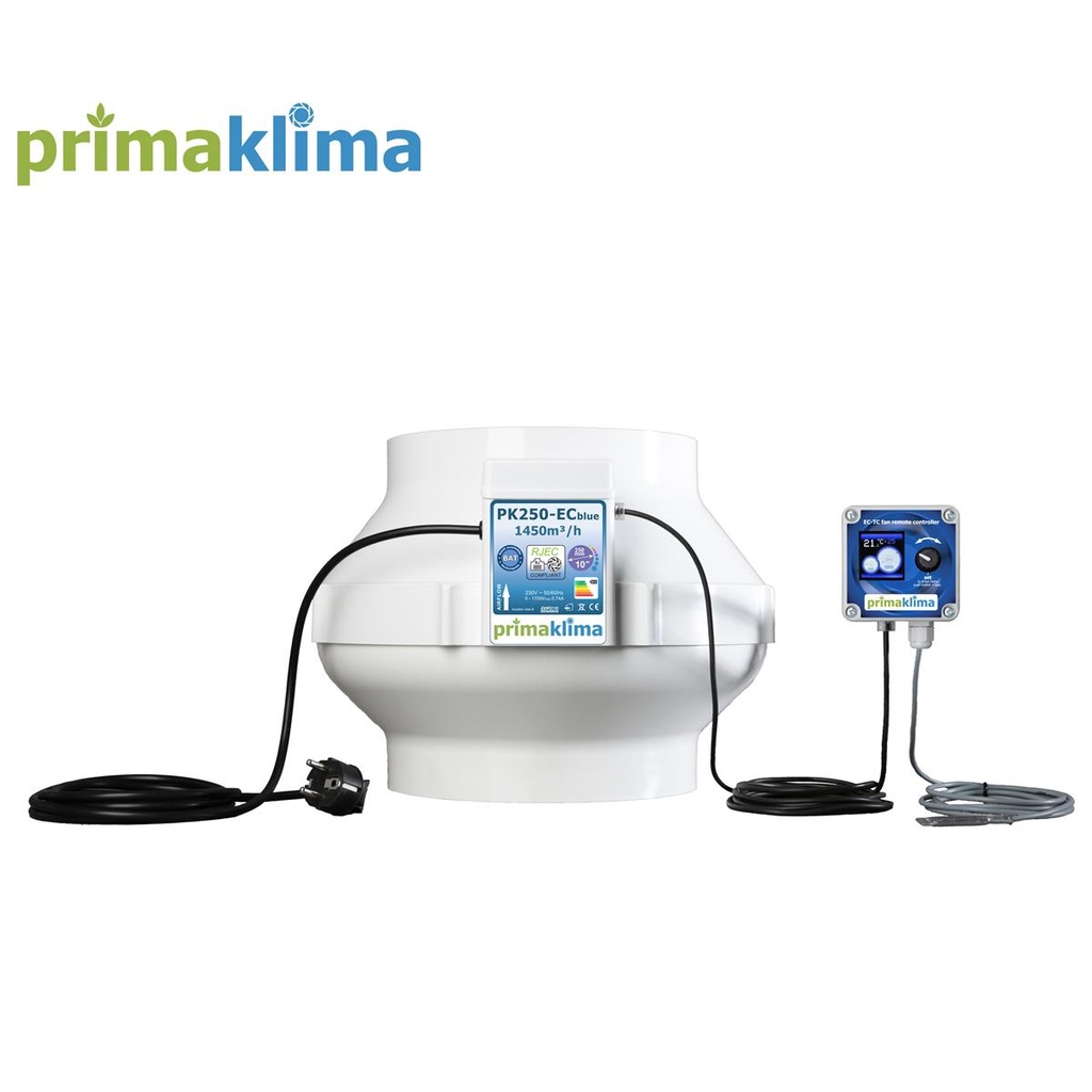 [12098] PrimaKlima PK250EC-TC (1450 m³/h) mit Temp. Kontrolle