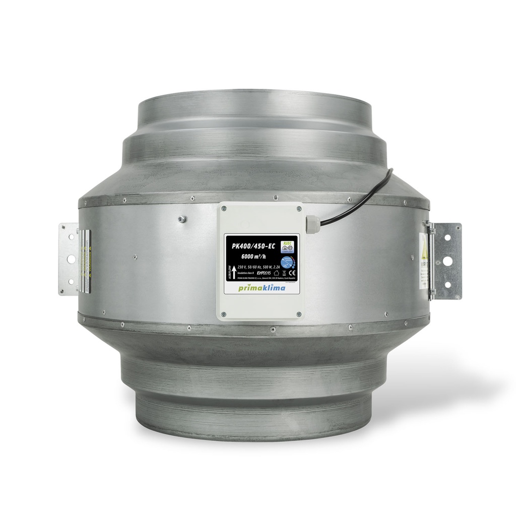 [12179] Prima Klima Blueline Ventilator 6000 m³/h PK400/450EC  RJ45