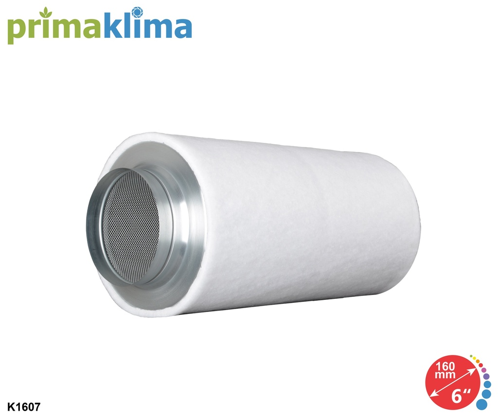 [12531] Prima Klima K1607 INDUSTRY Edition Carbon Filter 480m³/h 160mm Flansch