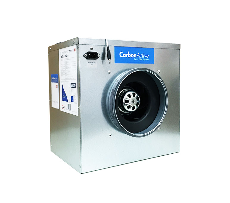 [12597] CarbonActive EC Silent Box 2250m³/h 315mm 1500 Pa