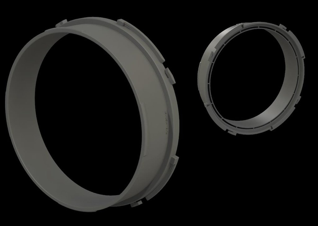 [12660] Secret Jardin Connector 150mm für Ducting Flange 16