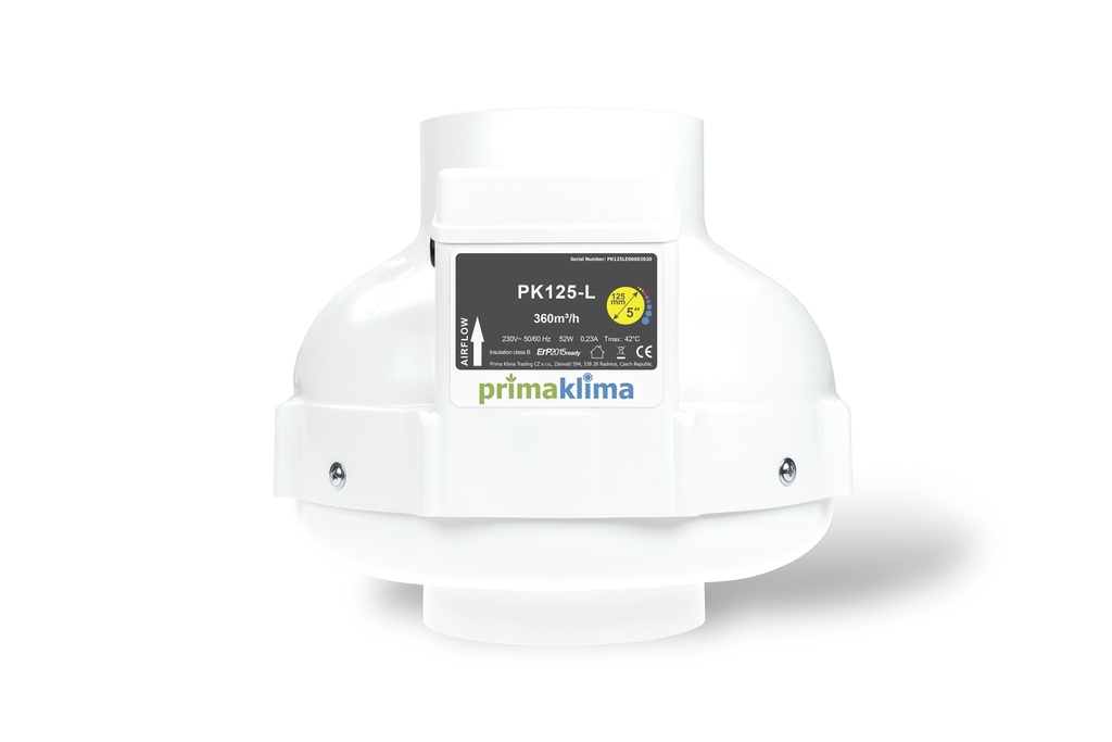 [12668] Prima Klima I Speed radial Ventilator 125L 360m³/h