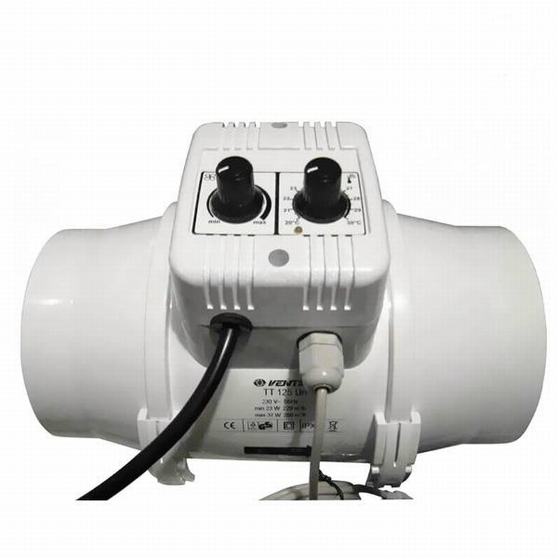 [12708] Vents TT 100 UnR1 Ventilator 187m³/h mit Fancontroller