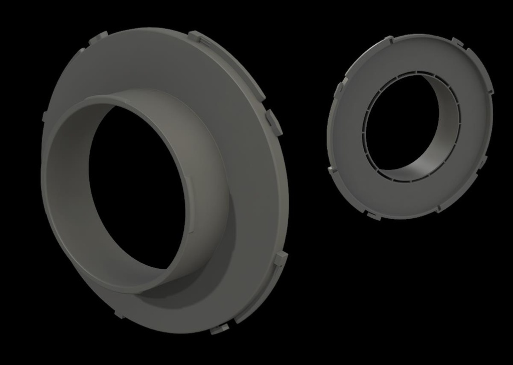 [12742] Secret Jardin Connector 100mm für Ducting Flange 16