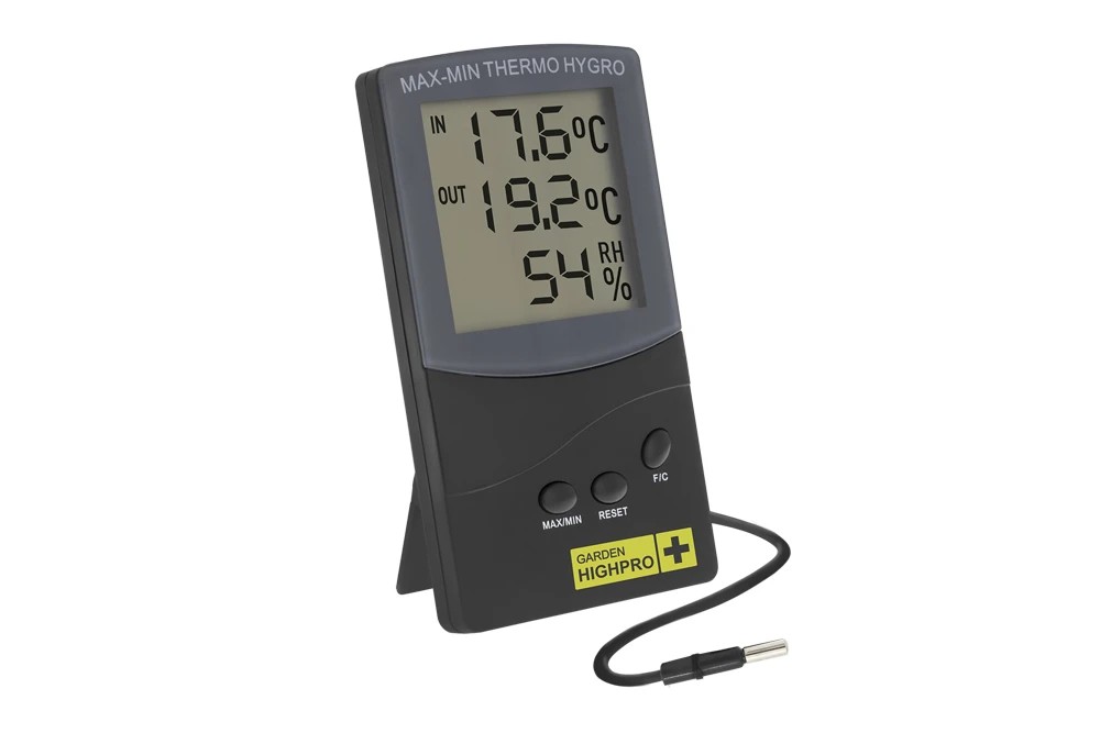 [13554] Garden Highpro Thermo- & Hygrometer Medium
