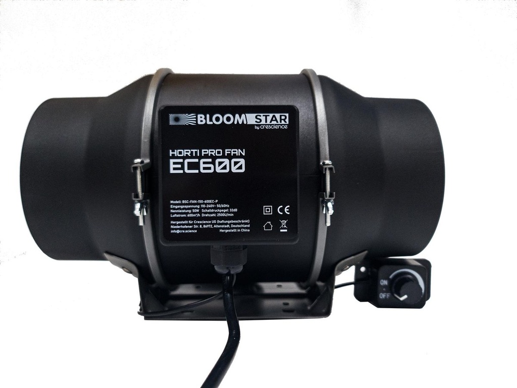 [14722] BloomStar Horti Pro Fan EC600 Ø150mm