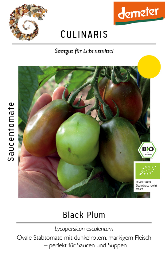 [14203] Saucentomate Black Plum