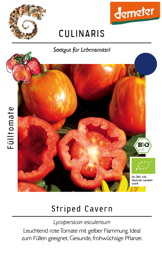 [14211] Fülltomate Striped Cavern