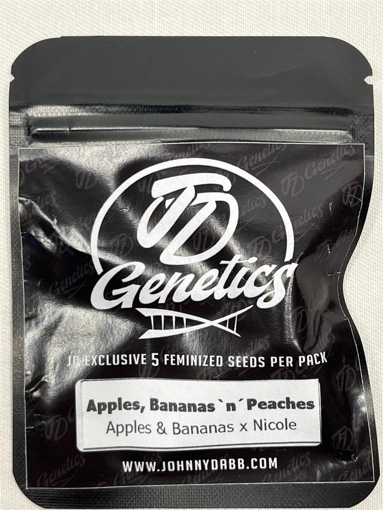 [14761] Johnny Dabb Apples Bananas 'n Peaches Fem. 5St.