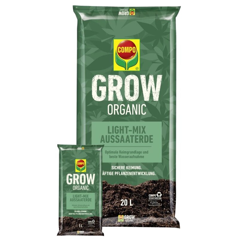 [10995] COMPO GROW ORGANIC Aussaaterde 20L