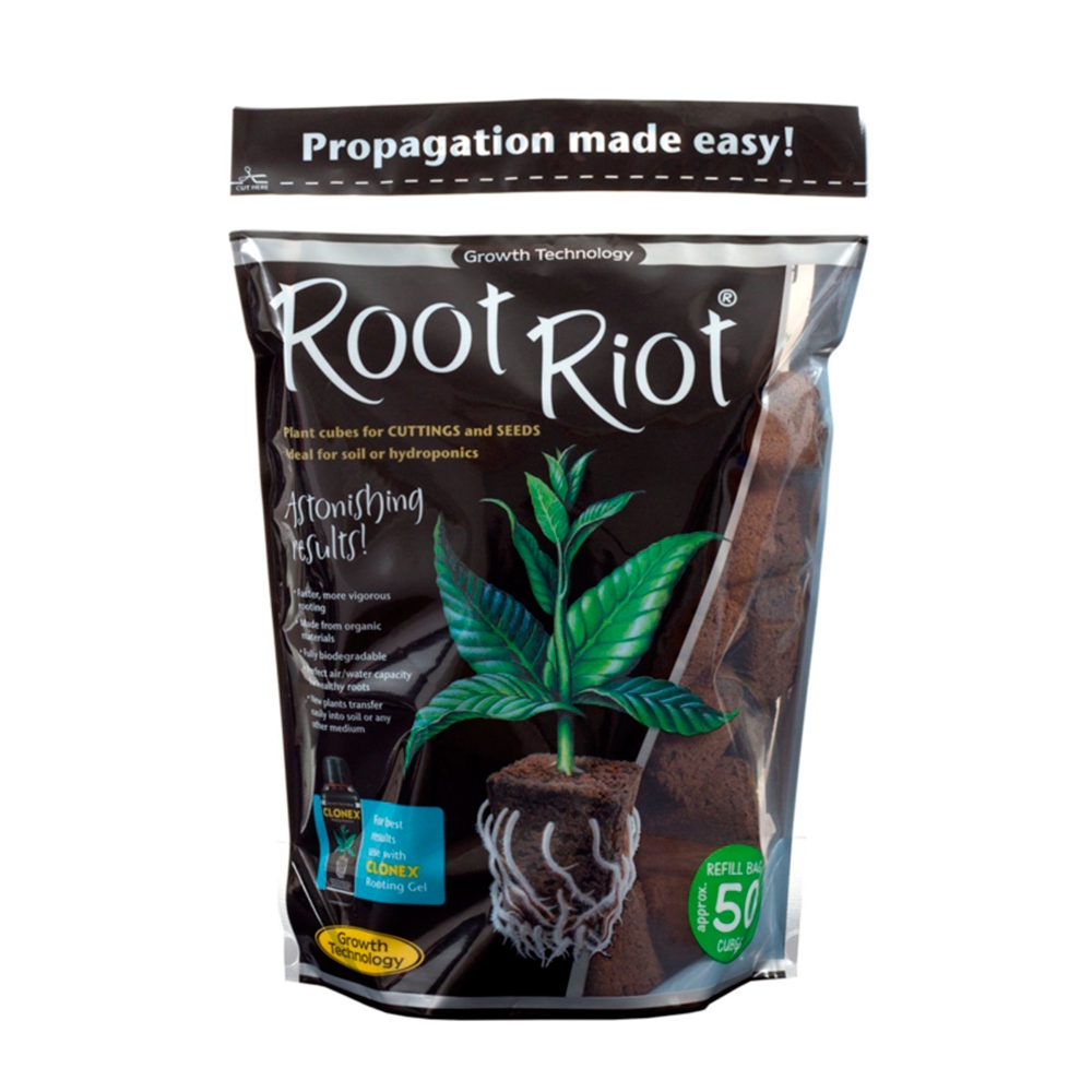 [12170] Root Riot Anzuchtwürfel Beutel à 50 Stück