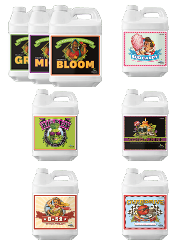 [10652] Advanced Nutrients - Einsteiger Set: pH Perfect® Grow, Micro, Bloom