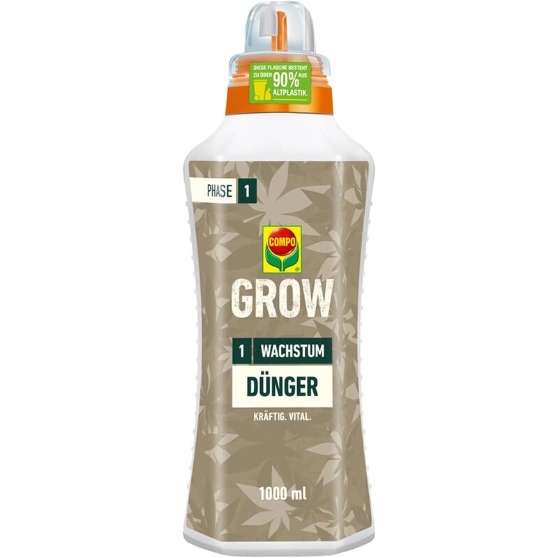[11175] COMPO GROW Wachstum Dünger 1L