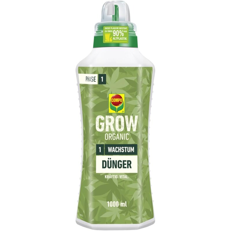 [11543] COMPO GROW ORGANIC Wachstum Dünger 1L