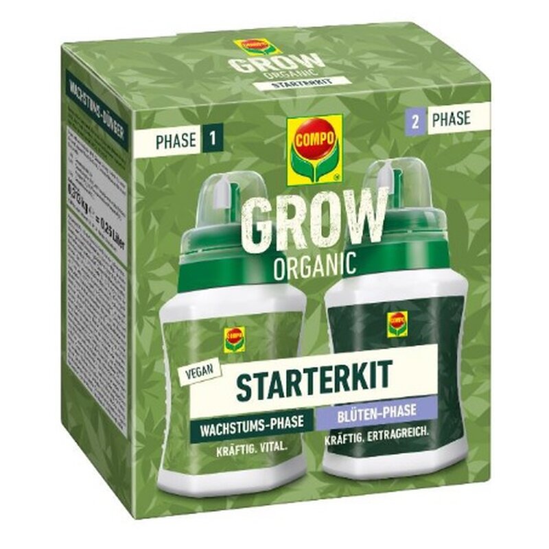 [12193] COMPO GROW ORGANIC Duopack Starterkit