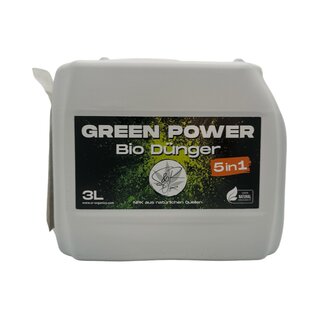 [12297] S&R Organics Green Power 5in1 Bio Dünger 3 Liter