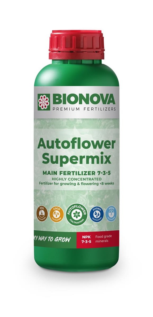 [13766] Bio Nova AutoFlowering-SuperMix 1Liter