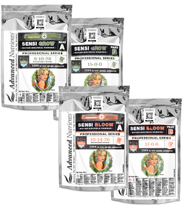 Advanced Nutrients - Wasserlösliches Sensi Bloom-Pulver (Part A + B)