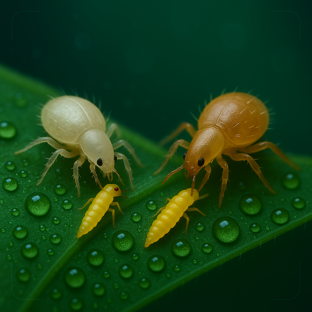 [12638] Raubmilben Neoseiulus cucumeris + Neoseiulus barkeri 5000Stk.