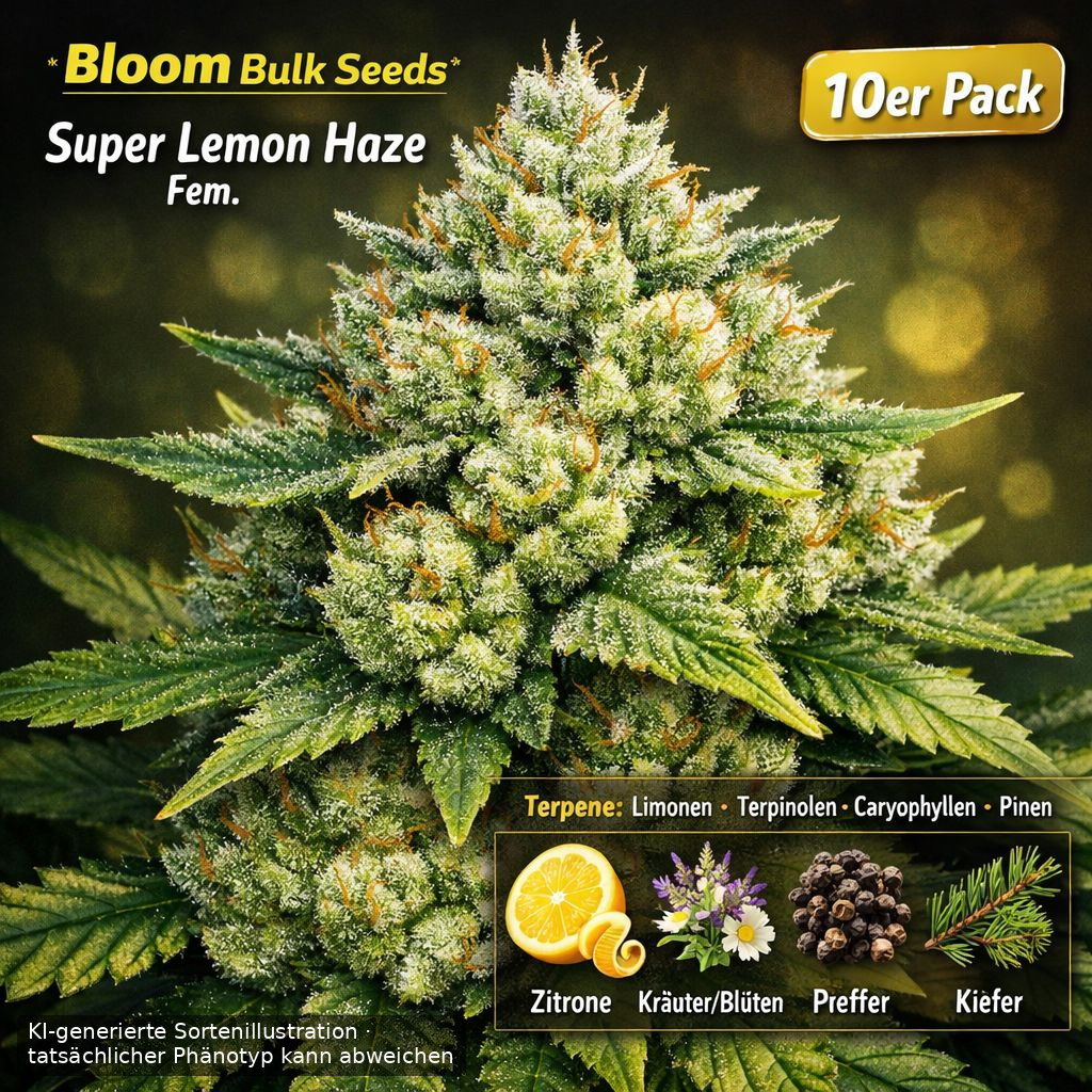 [BT-17225] Bloom Bulk Seeds Super Lemon Haze Fem. 10St.