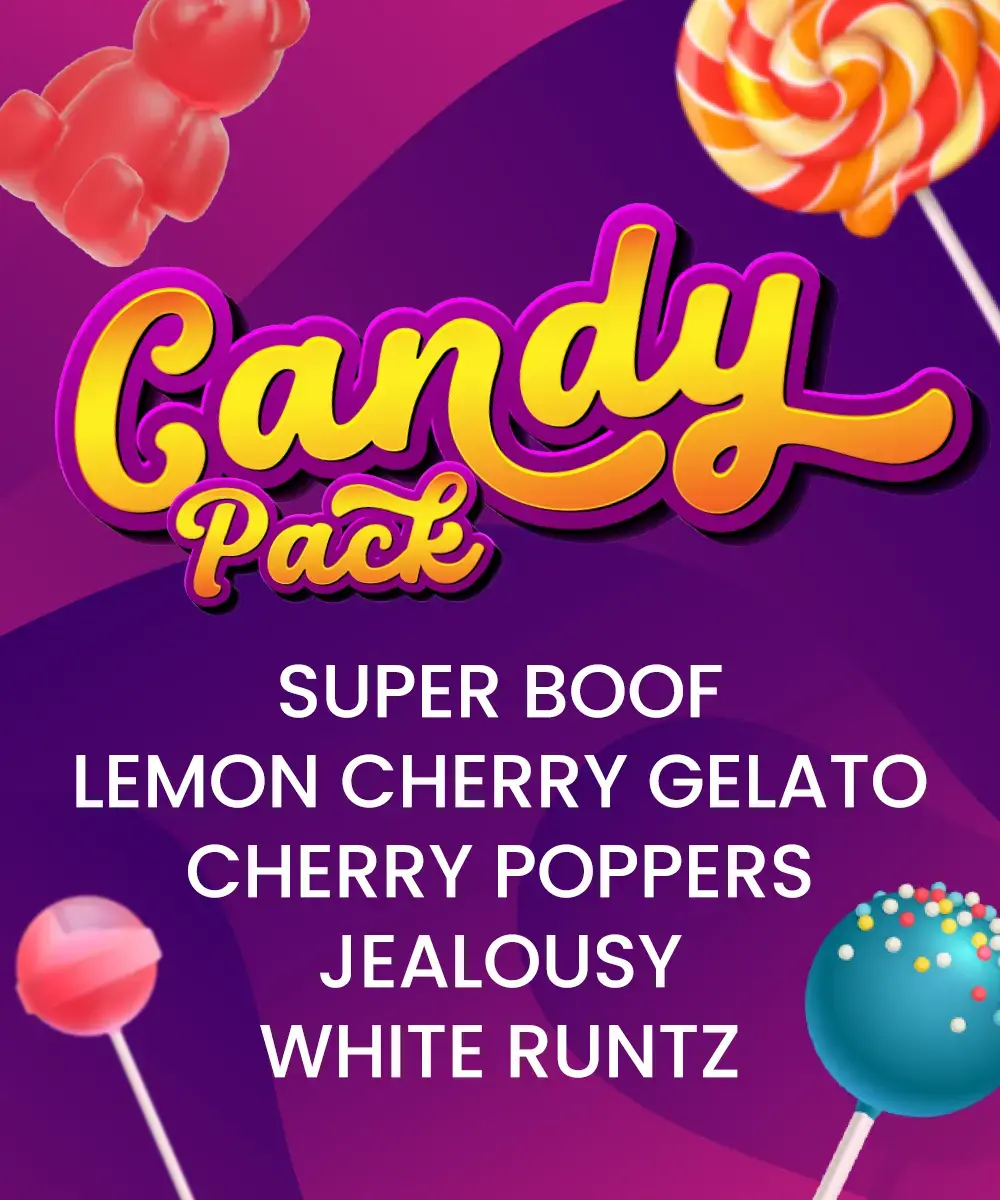 [BT-17277] Barneys Farm Candy Pack Fem 5 St.