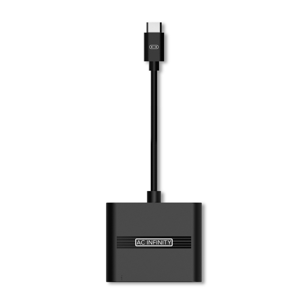 [BT-17418] AC Infinity UIS Splitter Hub 4-Port Adapter Dongle