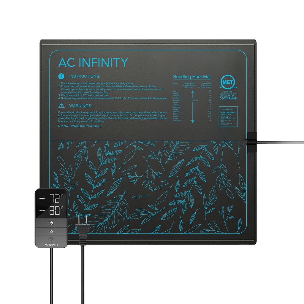 [BT-17435] AC Infinity SUNCORE H5 Heizmatte 50,8 x 52,7 cm