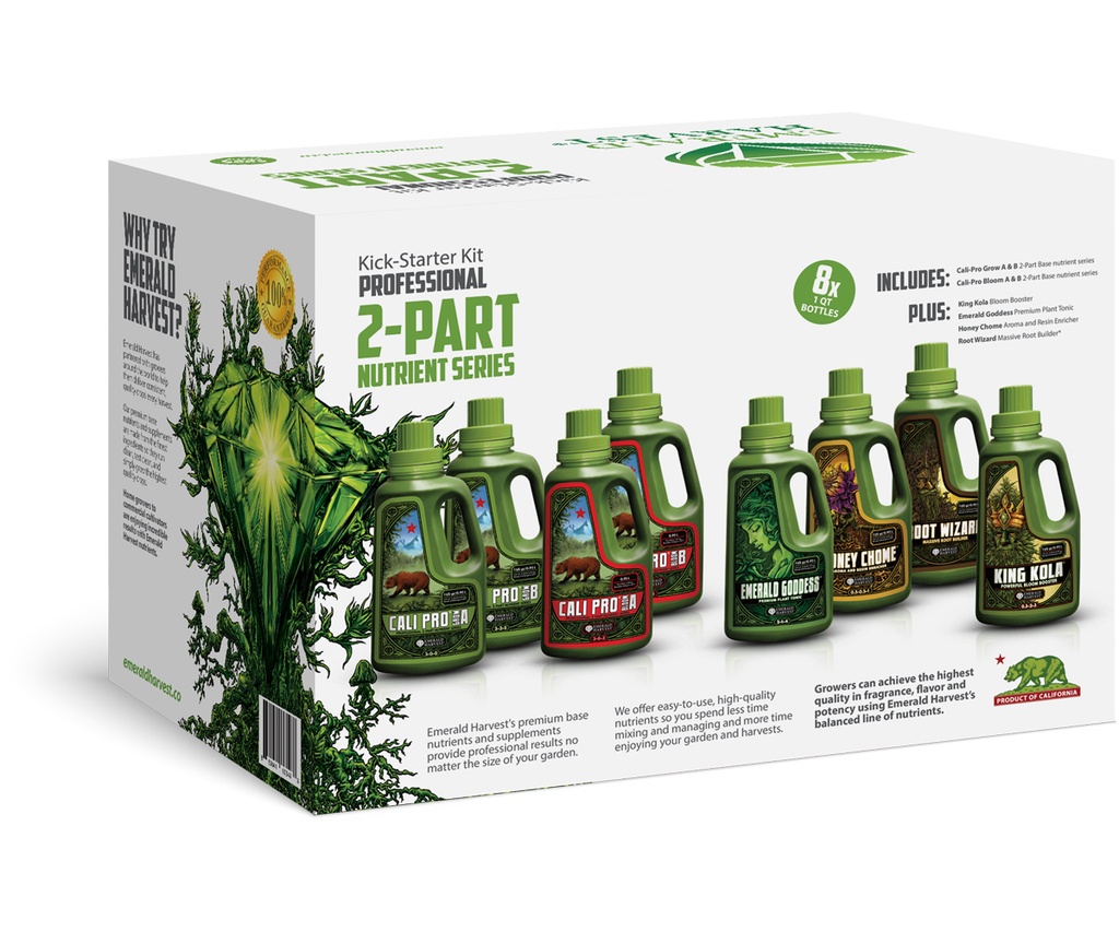 [GF-3912005] Emerald Harvest Kick-Starter Kit - 2-Part Base 1 l