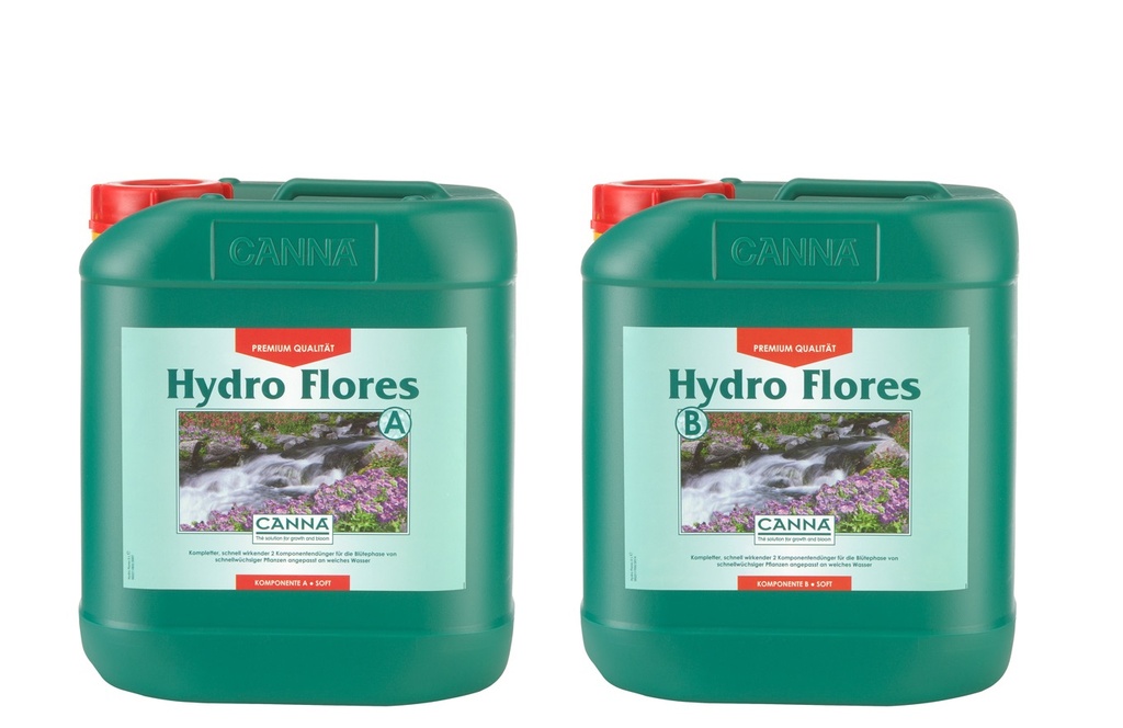 [GF-4412123] CANNA Hydro Flores A + B (Weiches Wasser), 5 l