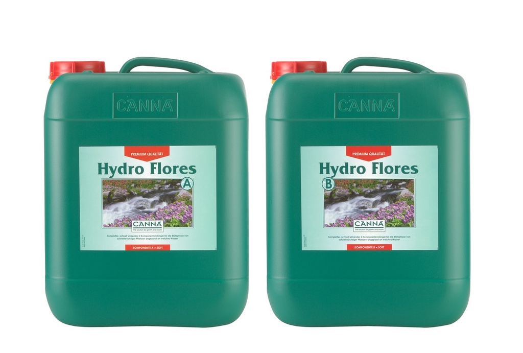 [GF-4412124] CANNA Hydro Flores A + B (Weiches Wasser), 10 l