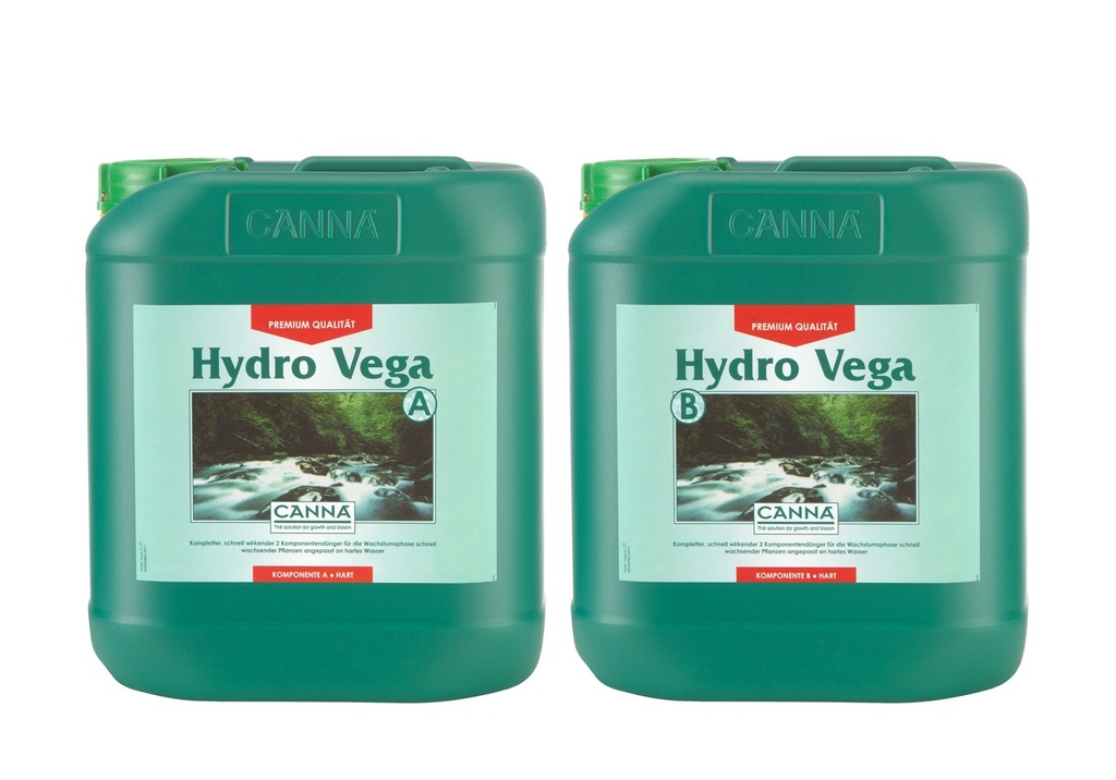 [GF-4412126] CANNA Hydro Vega A + B (Hartes Wasser), 5 l