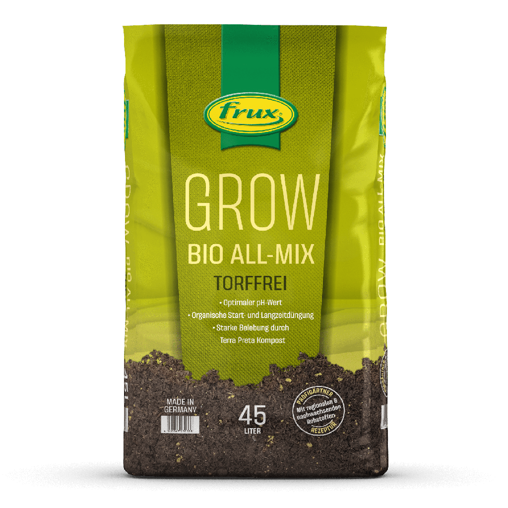 [GF-4717001] Frux Grow Bio All-Mix -torffrei- 45 l