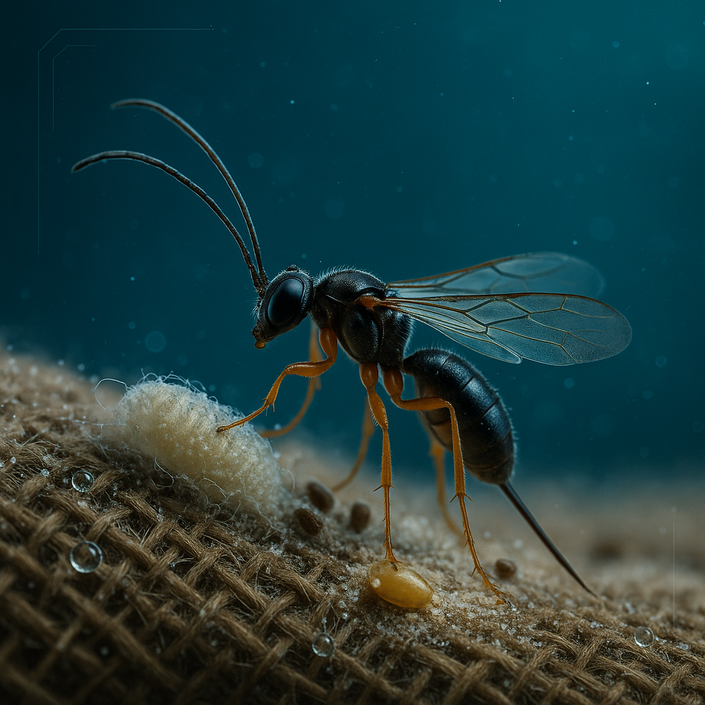 [11369] Mehlmottenschlupfwespe Habrobracon hebetor (Mehlmottenschlupfwespe Habrobracon hebetor 150 Stück)
