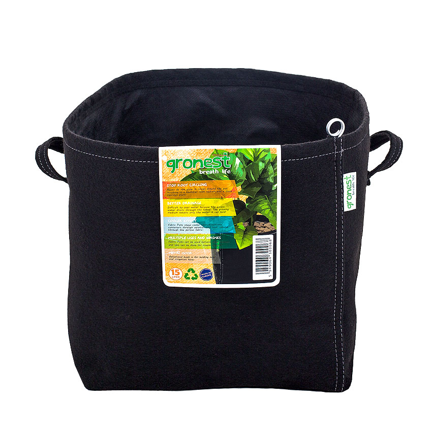 [10495] Gronest Stofftopf 15L 24.5 x 24.5 x 25 cm