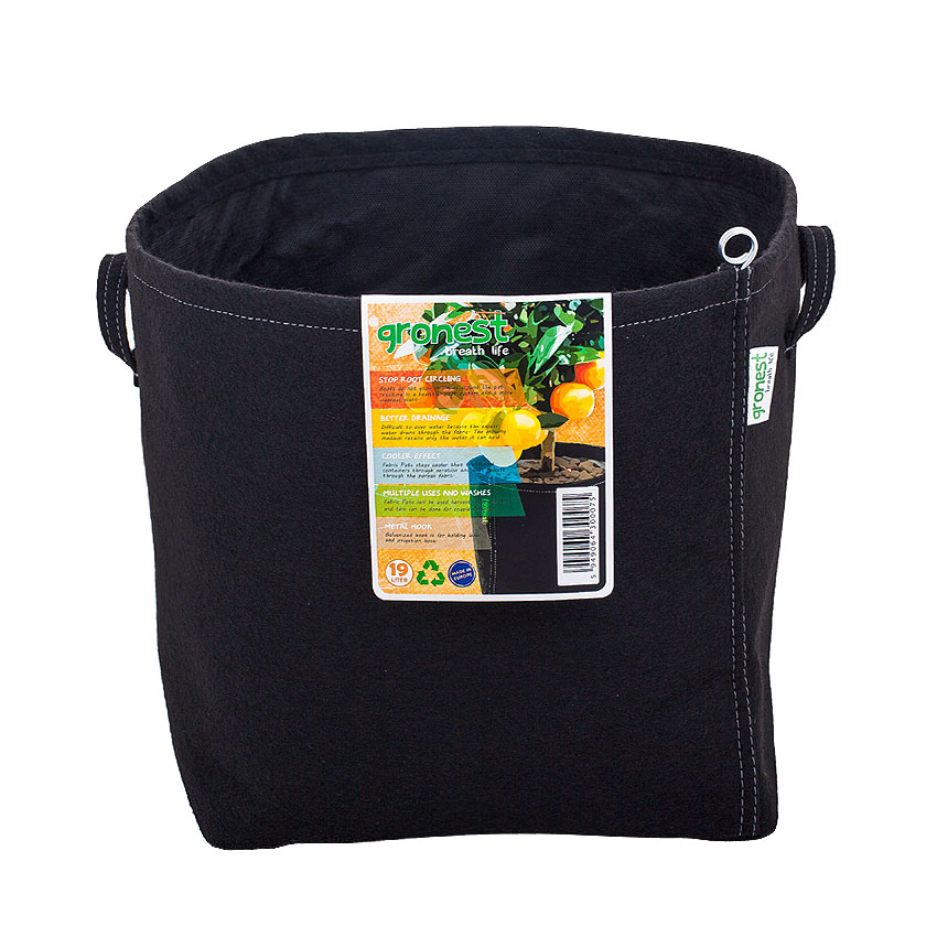 [11381] Gronest Stofftopf 19L 26.5 x 26.5 x 27 cm